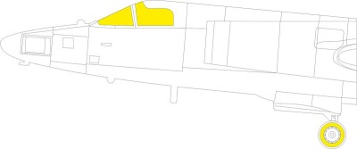 Eduard CX623 Mask U-2A (HOBBYB) 1/72