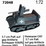 Zebrano 72048 3.7cm PaK Schlepper 630(R) 1/72
