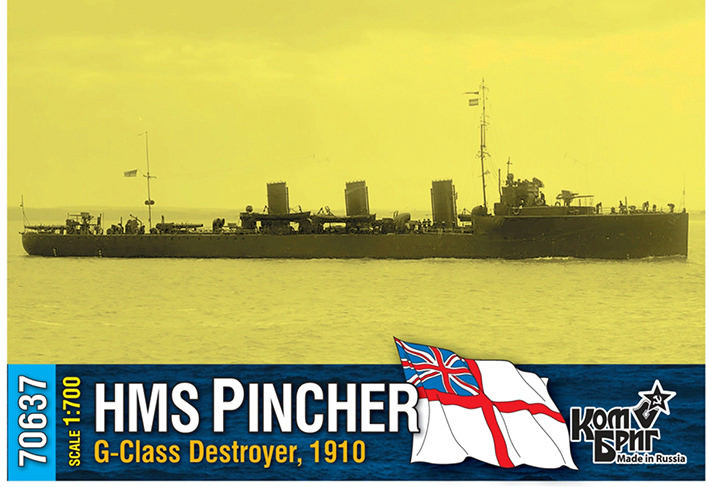Combrig 70637 HMS Pincher G-Class Destroyer, 1910 1/700