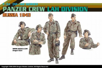 Dragon 6214 Panzer Crew Lah Division Russia 1943