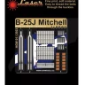 HGW 148580 Seatbelts B-25J Mitchell white (laser) 1/48