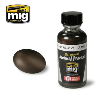 Ammo Mig 8209 BURNT IRON ALC121 / ЖЖЕННОЕ ЖЕЛЕЗО