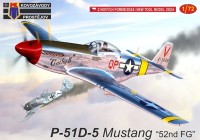 Kovozavody Prostejov 72441 P-51D-5 Mustang '52nd FG' (3x camo) 1/72