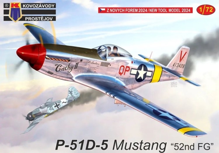 Kovozavody Prostejov 72441 P-51D-5 Mustang '52nd FG' (3x camo) 1/72