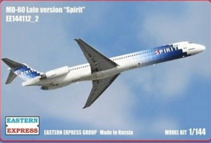 Восточный Экспресс 144112_2 MD-80 поздний Spirit ( Limited Edition ) 1/144