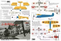 Rising Decals 72115 Decal J-BIRDs (4x camo) Part IV. 1/72