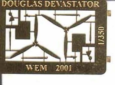 White Ensign Models PE 35031 TBD-1 DEVASTATOR PE for 10 aircraft 1/350