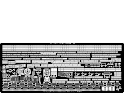 White Ensign Models PE 35149 INDEPENDENCE-CLASS LIGHT CARRIERS &quot;The Ship&quot; 1/350