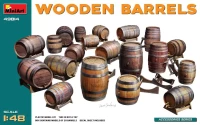 Miniart 49014 Wooden Barrels (20 pcs., incl. decals) 1/48