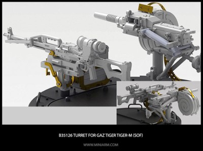 Miniarm 35126 Турель для Тигр/Тигр-М 1/35