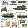 Star Decals 72-A1186 War in Ukraine # 24 Kursk Ukrainian Tanks inside Russia 2024-25 1/72