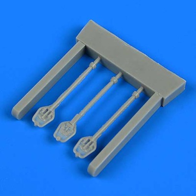 QuickBoost QB48753 I-153 Chaika control lever (ICM) 1/48