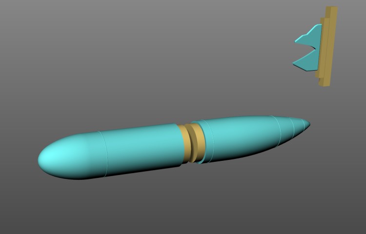 Aims AIMS72P013 Junkers Ju-88 late war long range fuel tank set 1/72