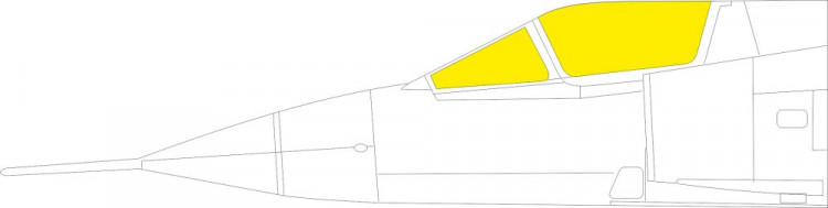 Eduard CX609 Mask Mirage III CJ (MSVIT) 1/72