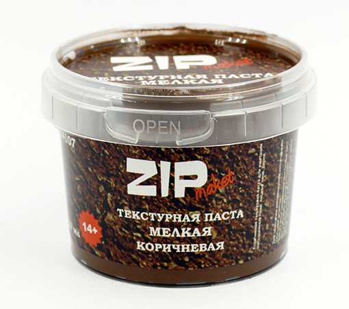ZIP Maket 14107 Текстурная паста "мелкая" коричневая 60 мл