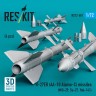 Reskit 72581 R-27ER (AA-10 Alamo-C) missiles (4 pcs.) 1/72