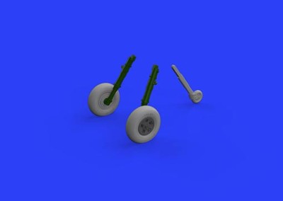 Eduard 648455 BRASSIN 1/48 Spitfire Mk.I wheels (TAM)