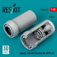 Reskit U48574 Jaguar exh. nozzles (AIRF) 1/48