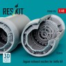 Reskit U48574 Jaguar exh. nozzles (AIRF) 1/48