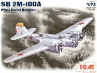 ICM 72162 СБ 2М-100А, советский бомбардировщик II Мировой войны 1/72