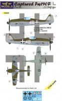 Lf Model C4448 Decals Captured Fw 190F part 3 1/144