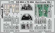 Eduard SS654 1/72 Hurricane Mk.I (ARMAH.)