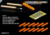 Voyager Model VBS0316 WWII German 88mm L/71 Ammunition cartridge(12PCES)For All 1/35