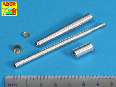 Aber 35 L-144 Israeli Tiran 5. Israeli 105 mm M-68 tank barrel for TIRAN 5 - Variant B (designed to be used with Tamiya kits) 1/35
