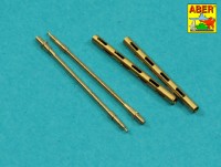 Aber A32018 Set of 2 barrels for British Mk.2 Browning .303 aircraft machine guns without flash hiders 1/32