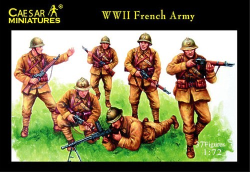 Caesar Miniatures H038 French Army (WWII) 1/72