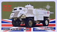 Armada Hobby N72054 Saxon with PEAK Turret (resin kit w/ PE) 1/72