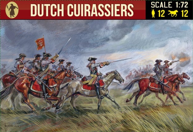 Strelets STR25972 Dutch Cuirassiers Spanish Succession War 1/72