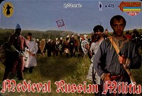 Strelets STRM048 Medieval Russian Militia 1/72