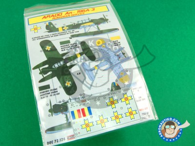 Kora Model DEC72126 Ar-196A-3 Akula (Romanian Service) декали декали 1/72