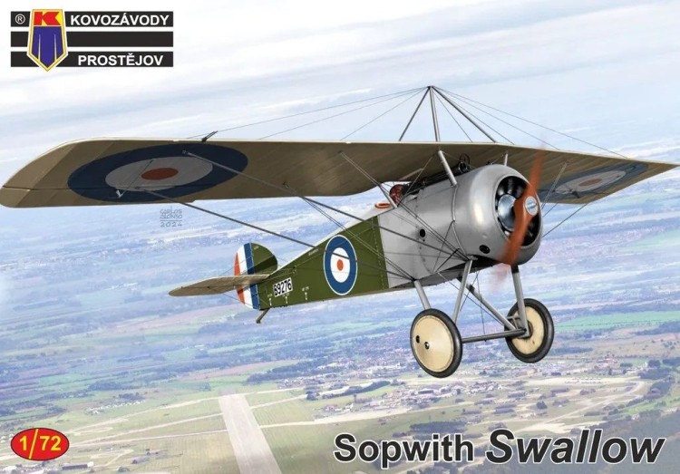 Kovozavody Prostejov 72484 Sopwith Swallow (3x camo) 1/72