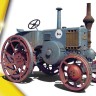 Miniart 24001 German Agricultural Tractor D8500 Mod. 1938 1/24