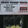 Kora Model DS72134 Haker Hind British - Wheels set (AZ) 1/72