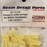 Kora Model DS72234 British Floatpl. Transp.undercarriage late I 1/72