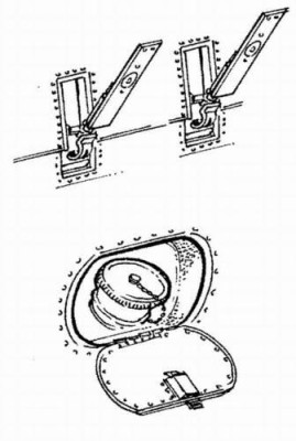 CMK 4046 German accesories - hatches and locks 1/48