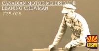 Copper State Models F35-028 Фигура, Экипаж канадской мотострелковой бригады MG наклоняется к машине 1/35