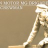 Copper State Models F35-028 Фигура, Экипаж канадской мотострелковой бригады MG наклоняется к машине 1/35