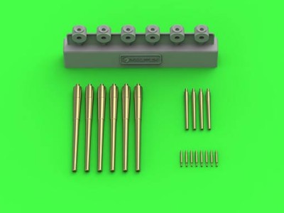 Master SM-350-108 1/350 HMS Exeter armament barrels (TRUMP)