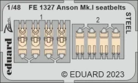 Eduard FE1327 Anson Mk.I seatbelts STEEL (AIRF) 1/48