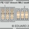 Eduard FE1327 Anson Mk.I seatbelts STEEL (AIRF) 1/48