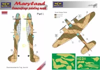 Lf Model M72151 Mask Maryland Camouflage Painting Part I. 1/72