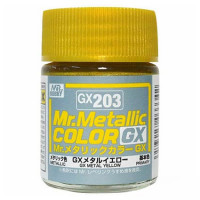 Gunze Sangyo GX203 Metal Yellow 18мл