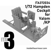 Inside the Armour ITA372034 cockpit for Handley-Page Hampden 1/72