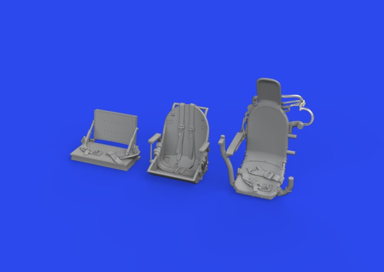 Eduard 648966 BRASSIN TBM seats PRINT (ACAD) BRASSIN