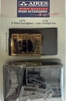 Aires 2278 F-104A Starfighter cockpt set - late (ITAL) 1/32