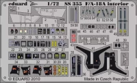 Eduard SS355 F/A-18A interior (ACAD) 1/72